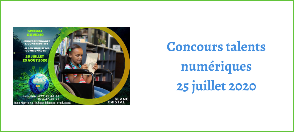 You are currently viewing Concours talents numériques